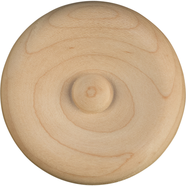 Osborne Wood Products 2 1/2 x 5/16 Rosette Applique in Hickory 7150H